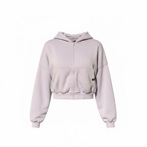 POPFLEX Lavender Cropped Hoodie